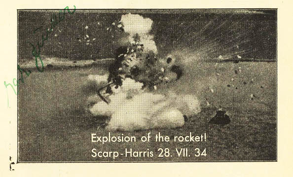rocket post explosion
