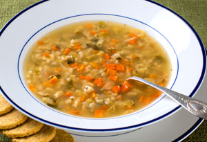 A bowl of Scotch Broth