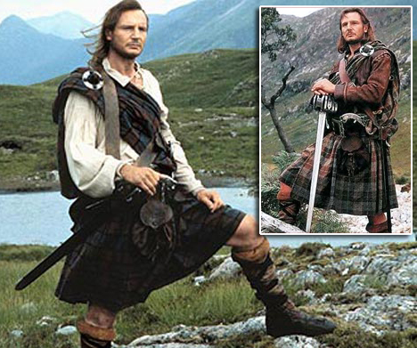 mel gibson braveheart kilt