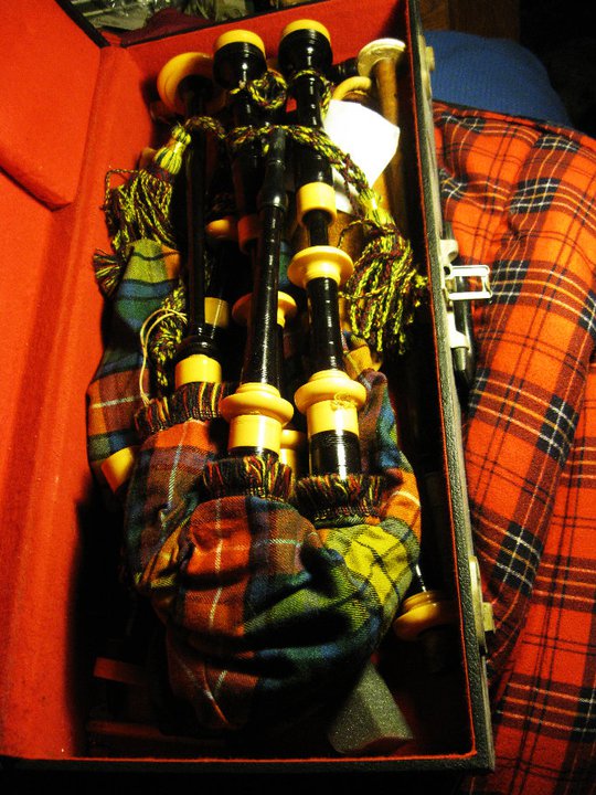 Tom's bagpipes